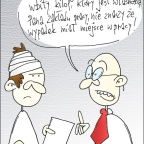 brak protokołu wypadkowego